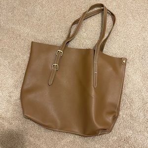 Brand new brown bag - medium size with interior bag